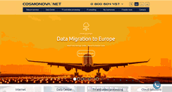 Desktop Screenshot of cosmonova.net